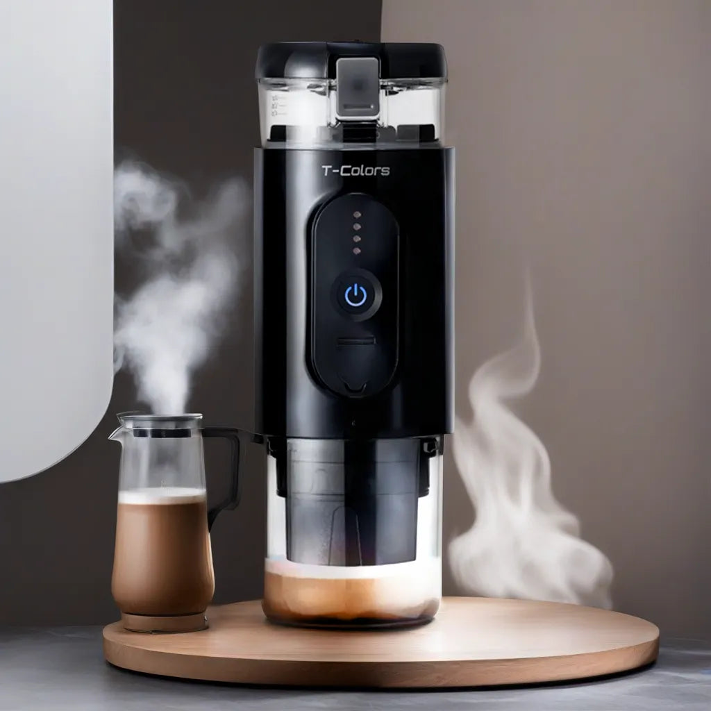 Wireless Heating Electric Espresso Machine Portable For Charging